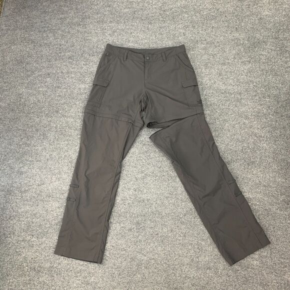The North Face Cargo Pant Women 8 Gray Stretch Nylon Paramount Convertible Short - Picture 2 of 12